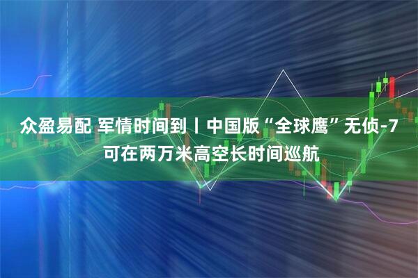 众盈易配 军情时间到丨中国版“全球鹰”无侦-7 可在两万米高空长时间巡航